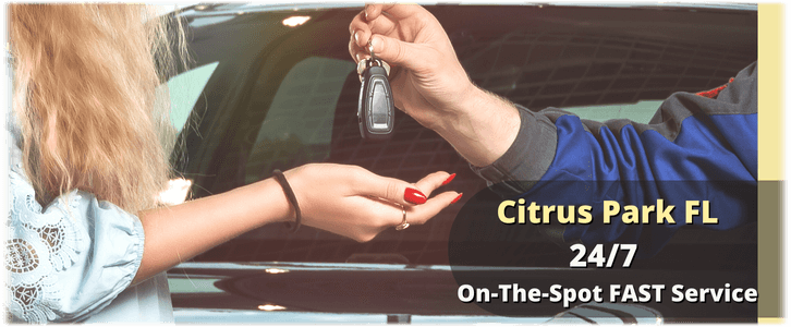 Car Key Replacement Locksmith Citrus Park FL (813) 578-4957