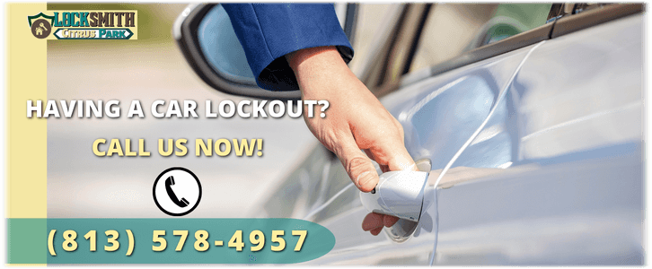 Car Lockout Service Locksmith Citrus Park FL (813) 578-4957