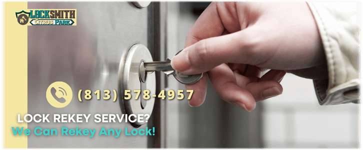 Lock Rekey Service Locksmith Citrus Park FL (813) 578-4957